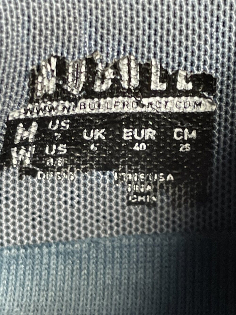 NOBULL Outwork Edge Shoes Womens Size 8.5 Midnight Blue Training Sneakers - Picture 13 of 13